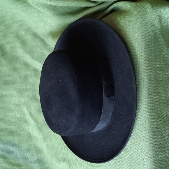 Vintage Mr. ALMO fedora style black hat